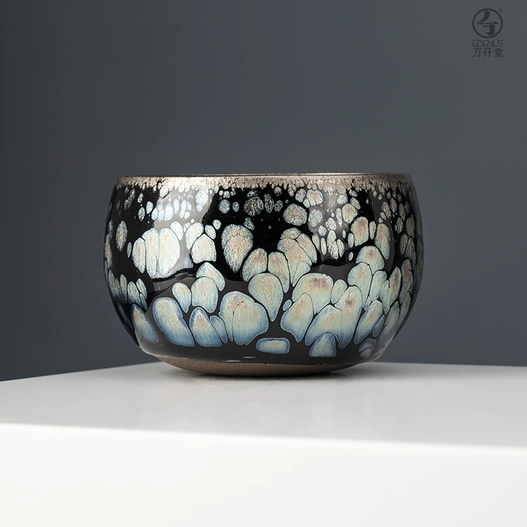 【万仟堂】龙珠油滴建盏南平建盏主人杯品茗杯油滴建盏单杯