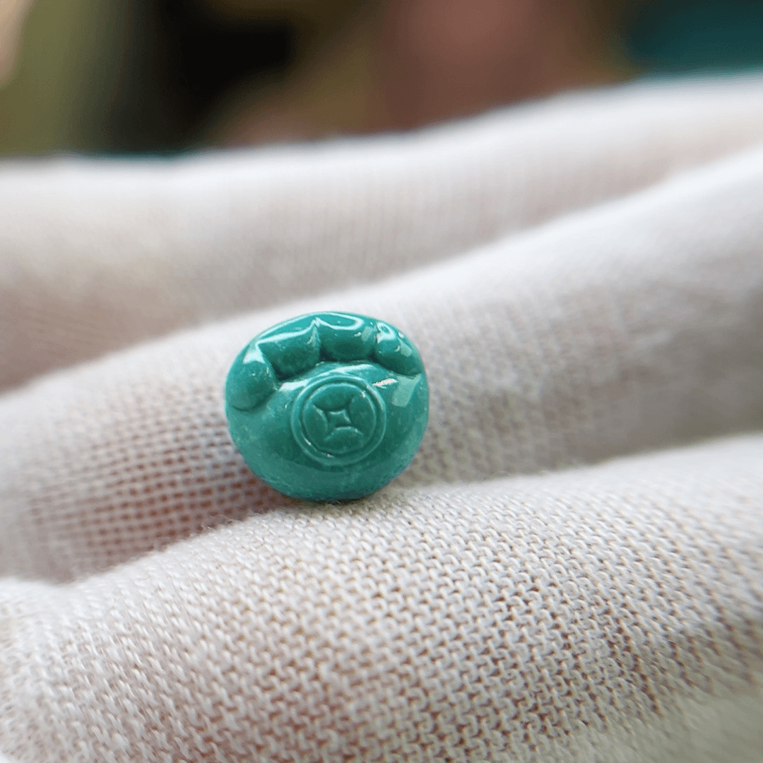 绿松石配珠未镶嵌