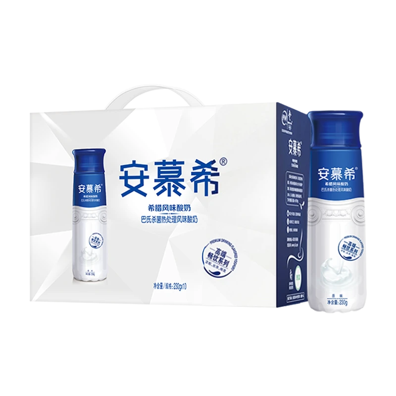 【8月生产】伊利安慕希风味酸奶高端原味230g学生儿童营养早餐酸奶