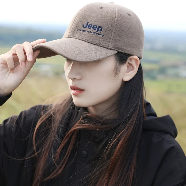 JEEP/吉普时尚户外棒球帽鸭舌帽透气遮阳百搭休闲防风保暖帽8916商品图