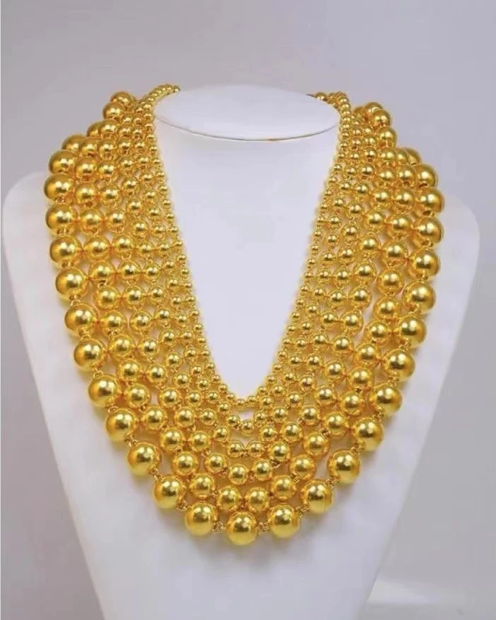 合金项链 项链 高端 光珠项链（大小）