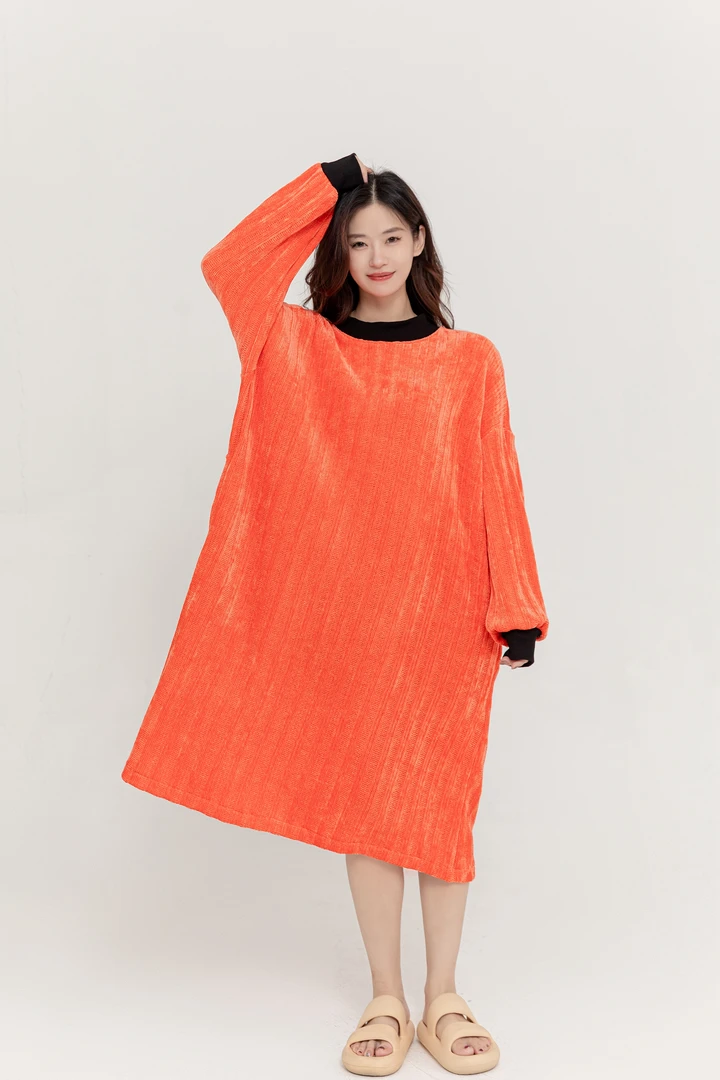 睡衣女款秋冬季加绒加厚加肥雪尔绒大码睡裙法兰绒冬款家居服