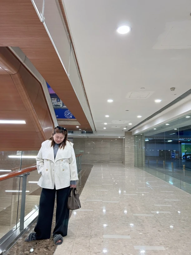 设计感回归大领羊毛兔毛双面呢短款通勤短外套大码女装微胖百搭