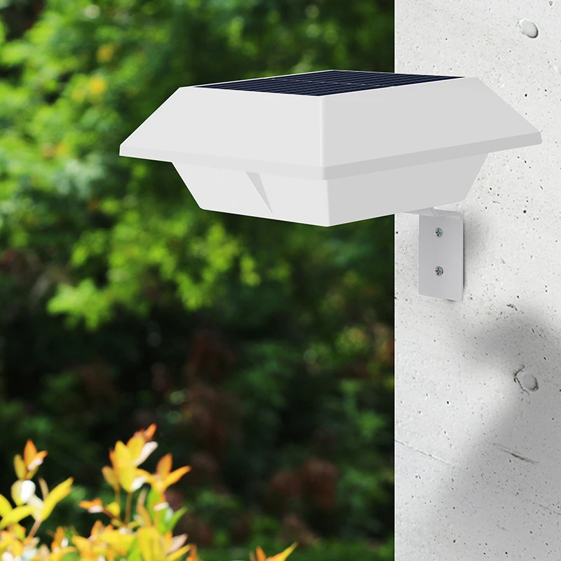 新款太阳能围栏照明水槽灯 户外防水篱笆灯 家用泳池栏杆庭院壁灯