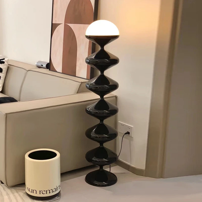 北欧葫芦落地灯客厅沙发旁卧室书房灯中古包豪斯民宿公寓网红台灯