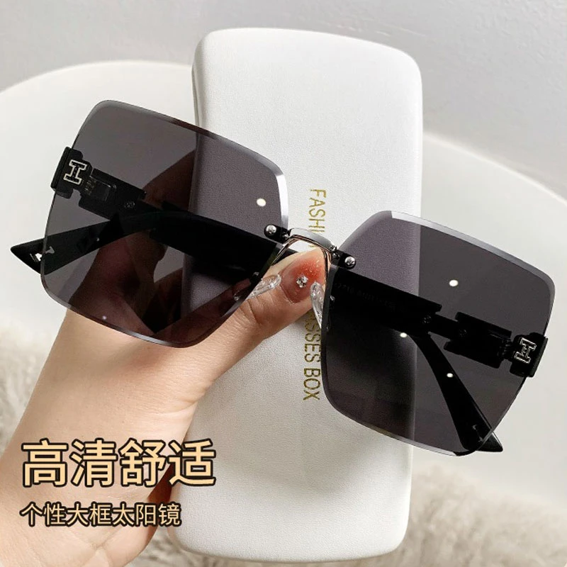 墨镜女夏高级感ins开车专用太阳镜大脸显瘦韩版潮2025年新款眼镜