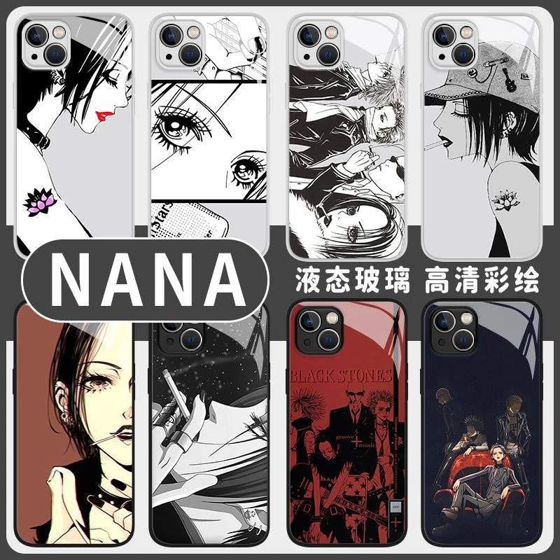 大崎娜娜nana手机壳适用苹果14奈奈iphone15promax朋克15mini日漫