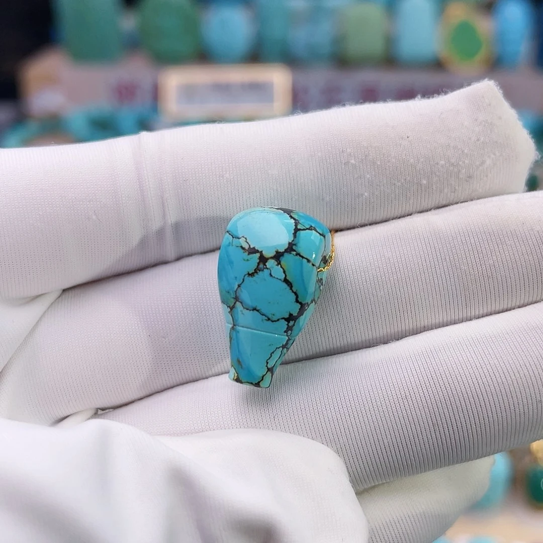 绿松石珠宝奇石未镶嵌