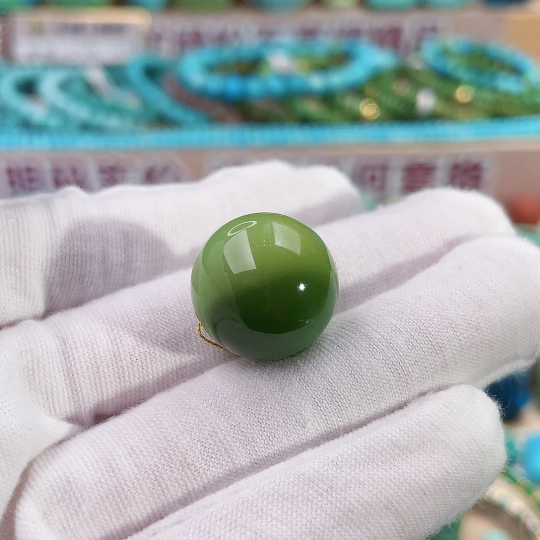 绿松石珠宝奇石未镶嵌小*子
