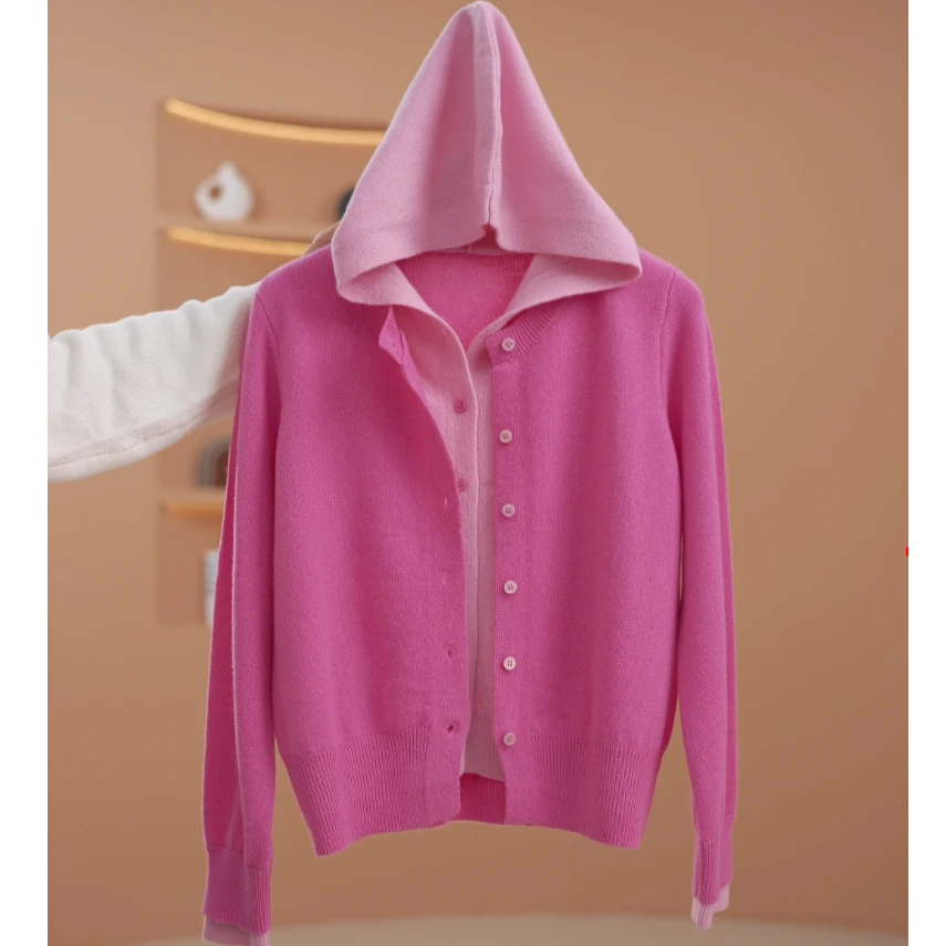 【w】欧弗兰公园~叠穿设计感假两件针织衫-Y14278