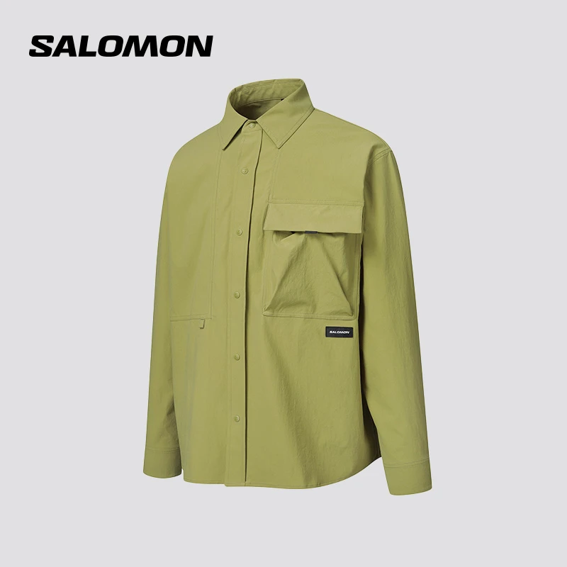 salomon萨洛蒙户外休闲衬衫男新款外套SLATE ACTIVE SHIRTS M