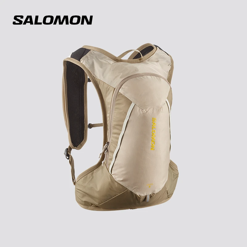 salomon萨洛蒙户外运动双肩包徒步装备登山水袋包男女款CROSS 8