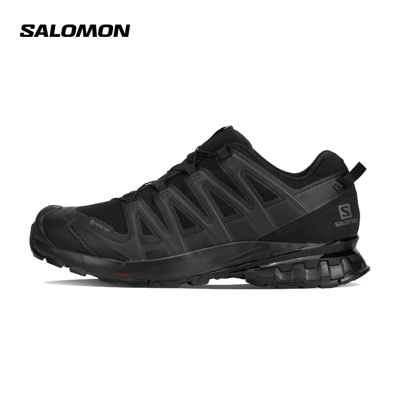 Salomon萨洛蒙户外登山鞋防水徒步鞋黑色XA PRO 3D V8 GTX