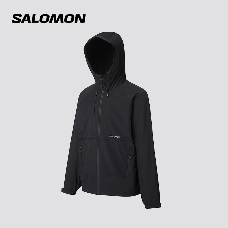salomon萨洛蒙男子户外休闲外套时尚夹克LIMBER SOFTSHELL JACKET