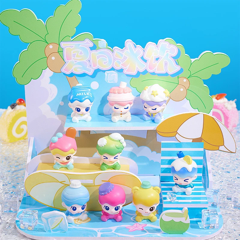 夏日冰饮摆件盲盒D12