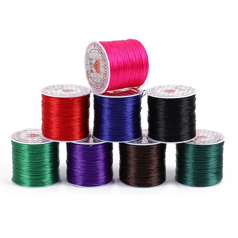 穿珠子的弹力线串珠绳手链线皮筋松紧手串绳碧玺水晶线佛珠文玩线