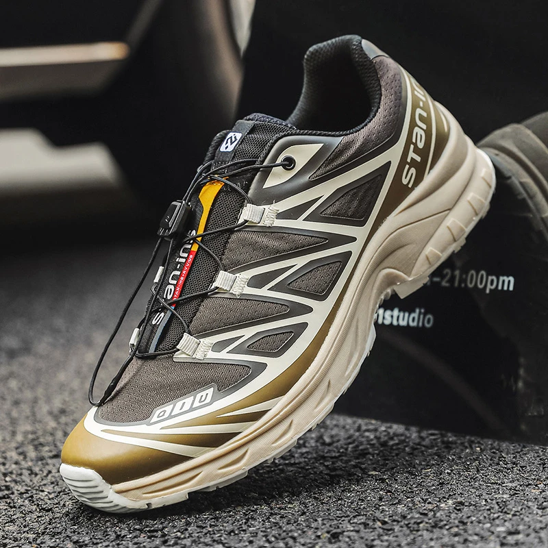 萨家平替XT-6高档越野跑鞋男防滑耐磨透气户外运动休闲鞋男徒步鞋