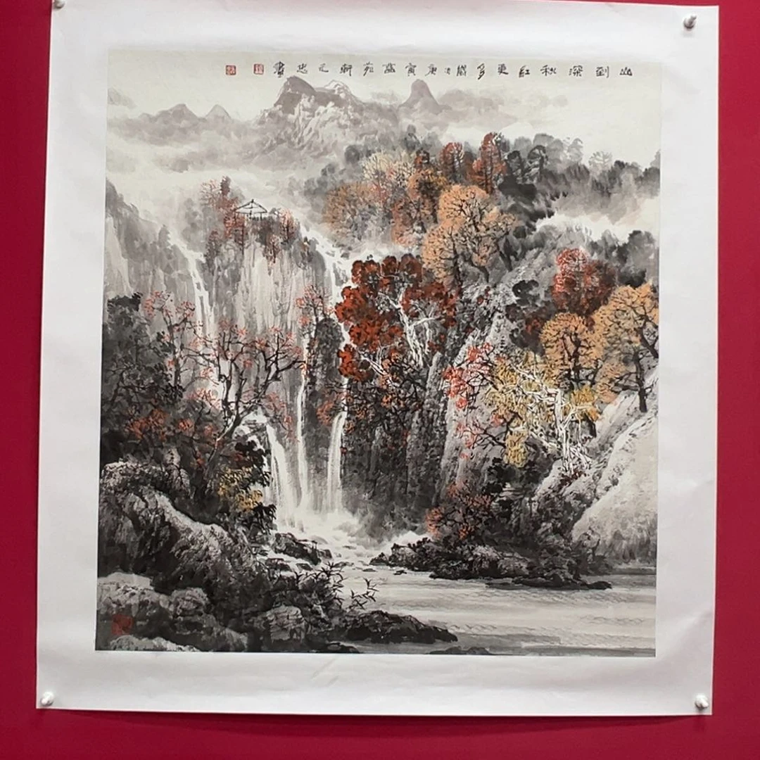 绘画冬*雪吕元忠老师作品欣赏