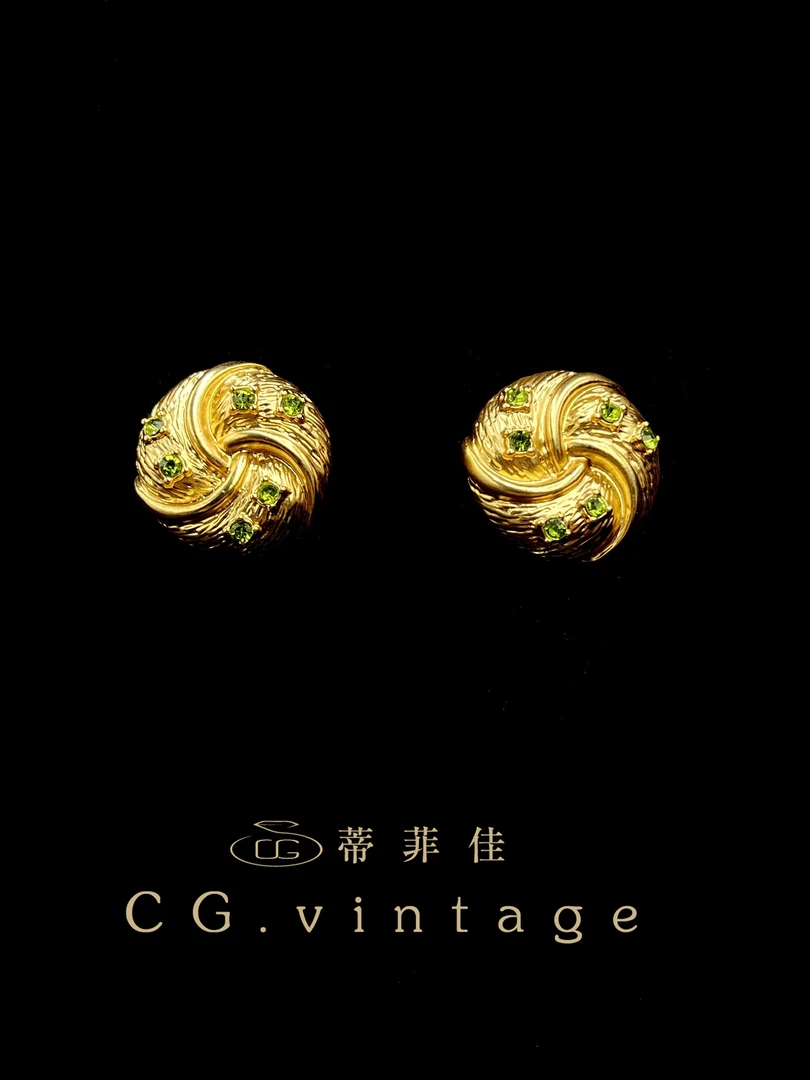 铜合金珐琅项链 CG.vintage【0198】手工气质轻奢时尚复古编织