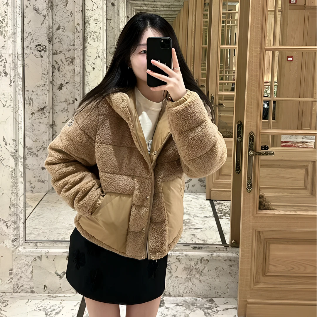 全新未使用 MONCLER 蒙口 休闲舒适泰迪熊女士羽绒服AUDRIEU