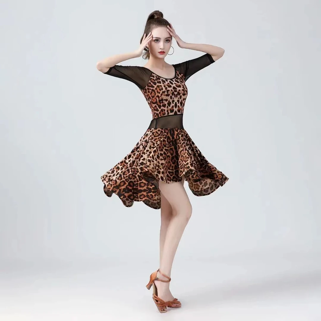 艺尚舞PYX-558女广场舞舞蹈练舞连衣裙