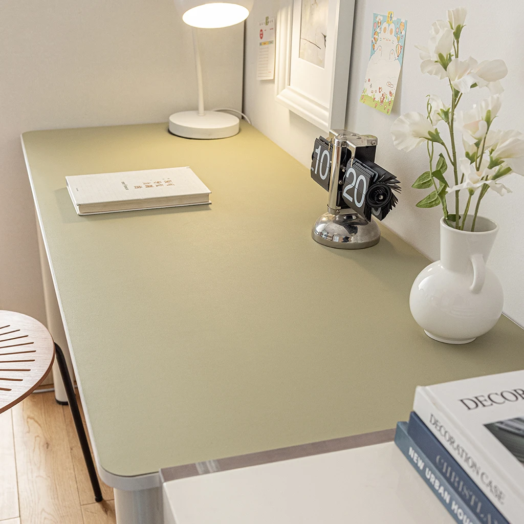 [漫反射]护眼书桌垫课桌垫环保软皮革奶油色学生学习防水防油桌布