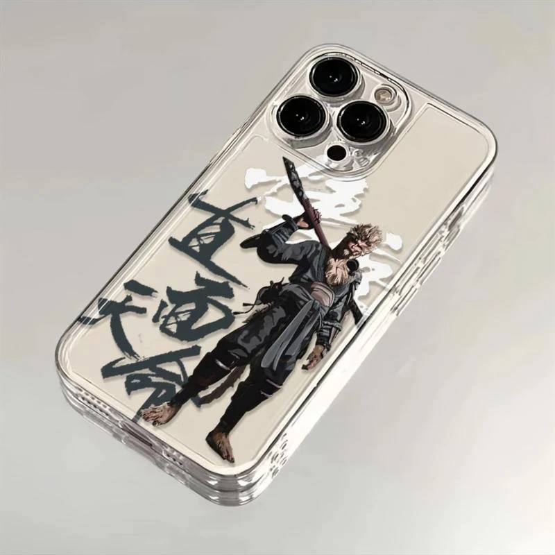 黑神话悟空适用iphone15苹果14Pro手机壳透明华为iqoo小米oppo荣