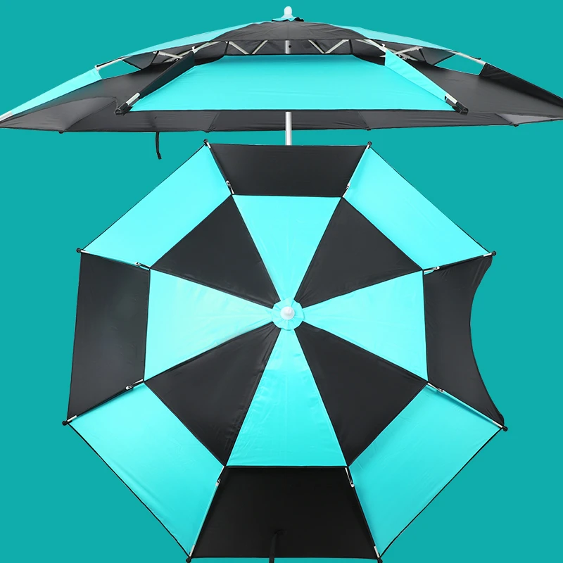 钓鱼伞2025年新款大钓伞万向伞防暴雨加厚防晒地插折叠便携垂钓