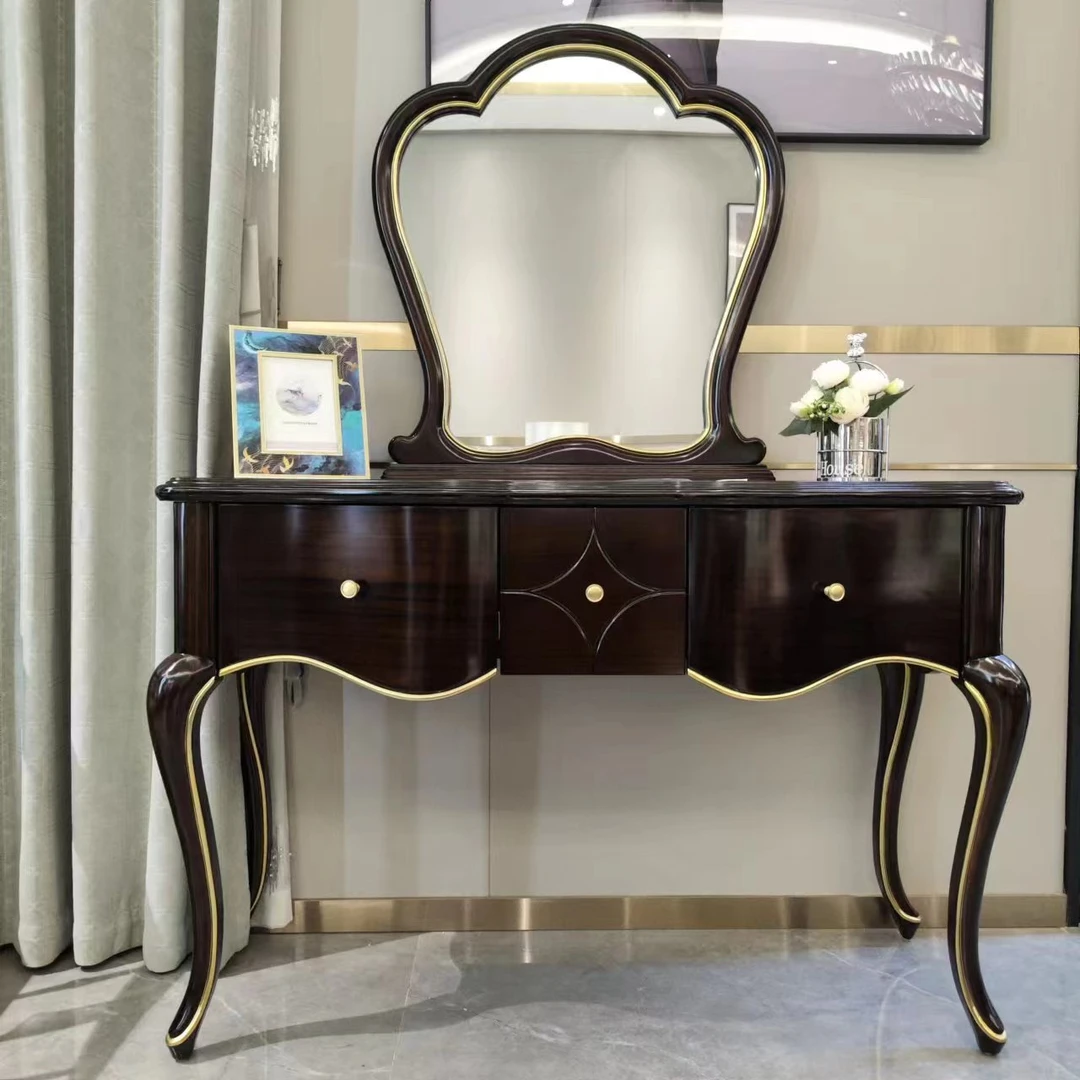 【HK】简美-J206妆台+妆镜1220*465*1570