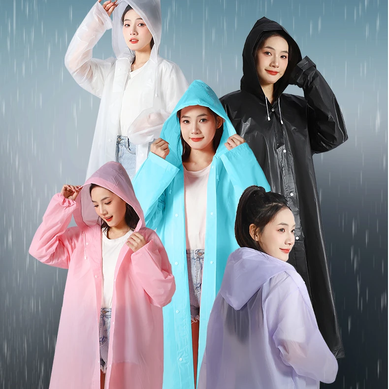 雨衣时尚户外旅行雨披男女同款便携成人非一次性雨衣优品