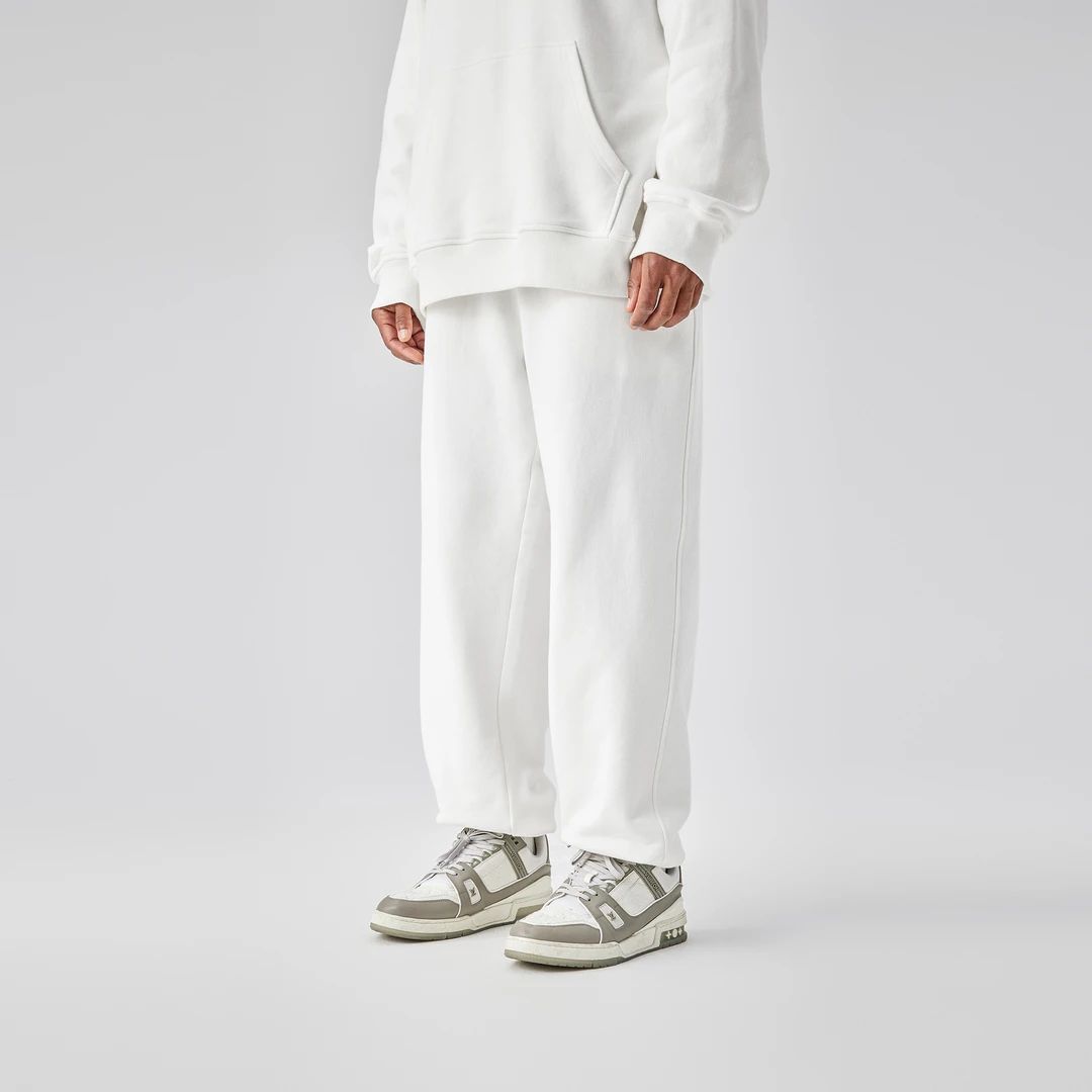 BODYDREAM秋季新款裤子男运动卫裤纯色休闲裤宽松直筒束脚裤