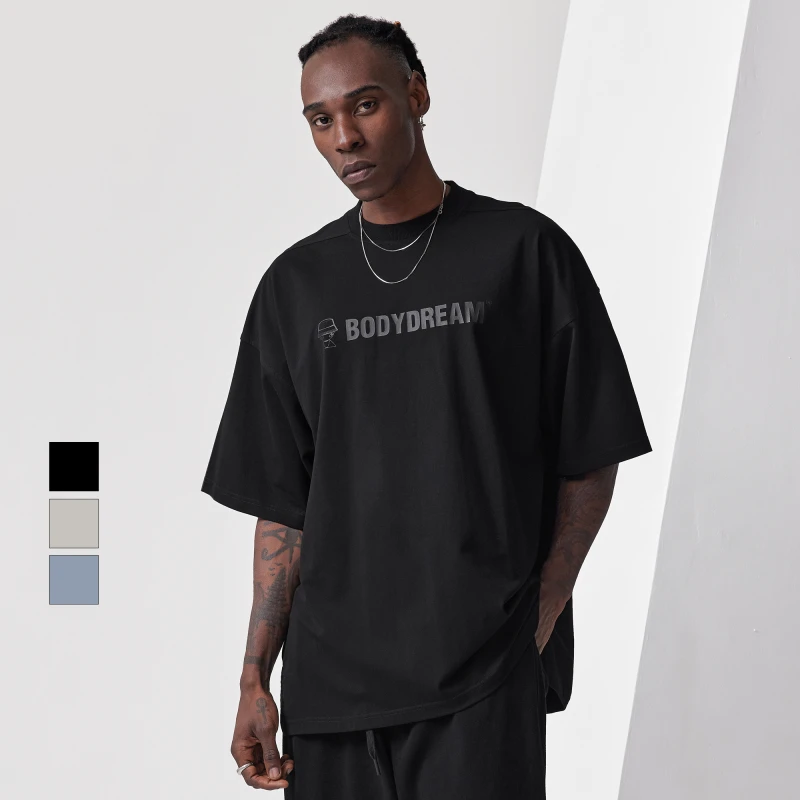 【追梦仔限定款】BODYDREAM字母LOGO短袖男美式休闲情侣T恤上衣潮