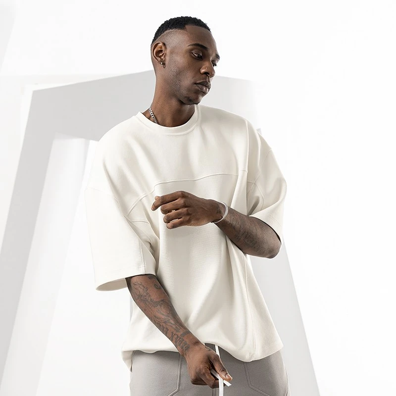 BODYDREAM夏季琥珀流光风休闲短袖百搭潮流健身t恤半袖休闲男装