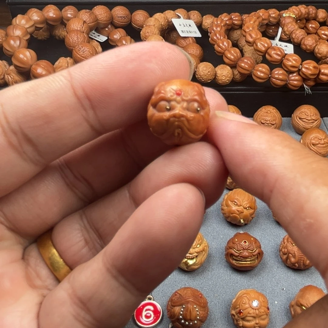 猴头核桃吊坠14麒麟