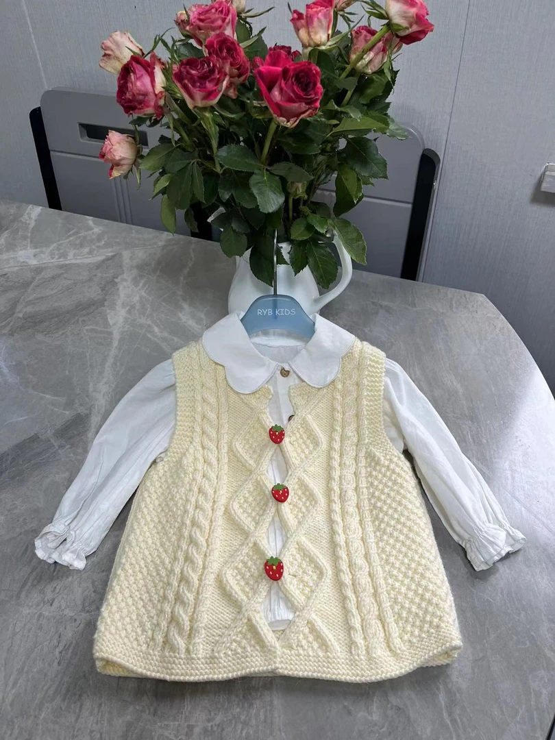 春秋女童小香风洋气背心（不是成品）