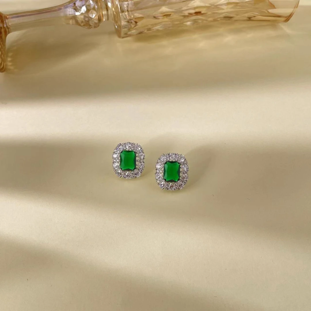 【国王嘉选】哥伦必亚绿耳钉————————————高货