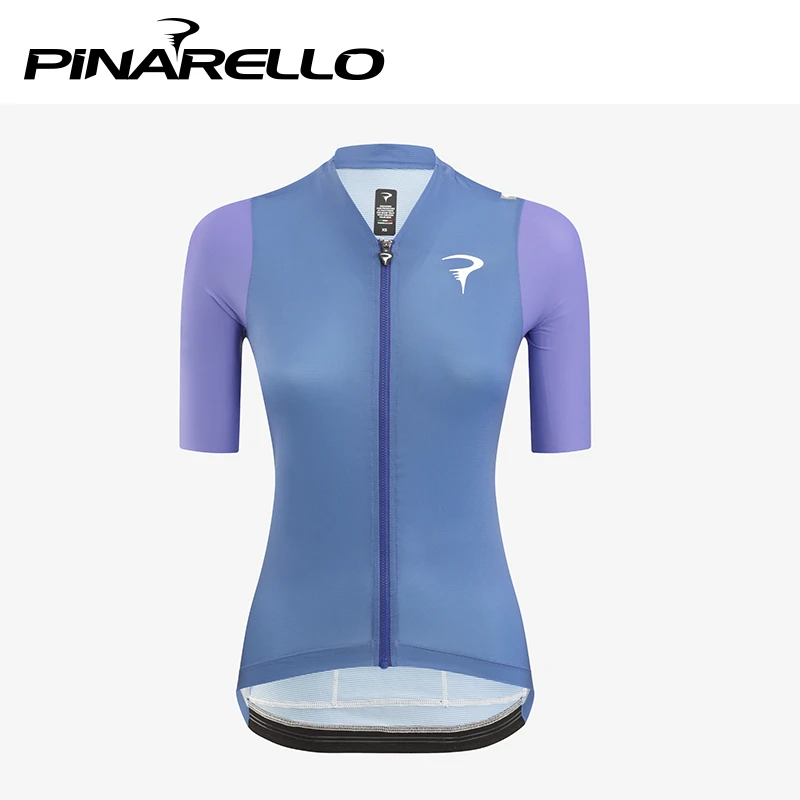 PINARELLO 女士夏季骑行短袖透气排汗高弹速干F7