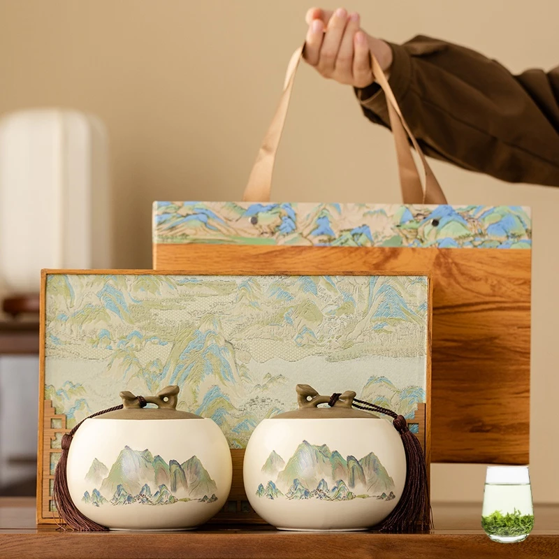 2025正宗碧螺春礼盒装新茶叶浓香型明前绿茶春茶中秋礼品送礼长辈