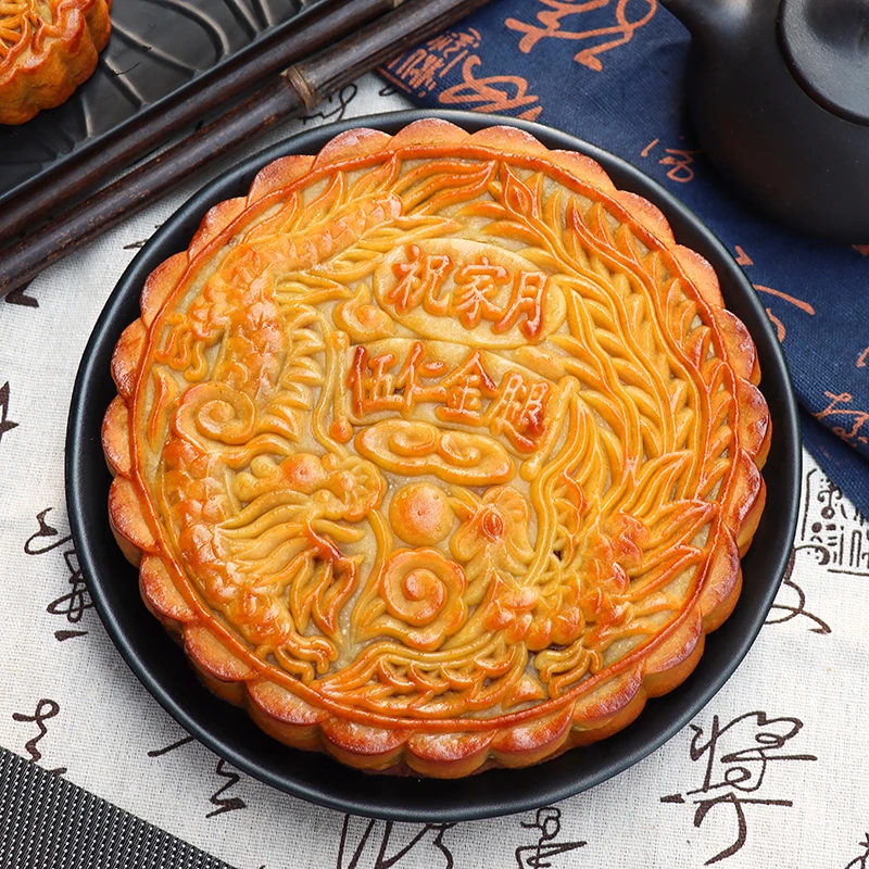 广式哈密瓜大月饼尝鲜送礼佳品经典礼盒装精选营养烘烤伍仁