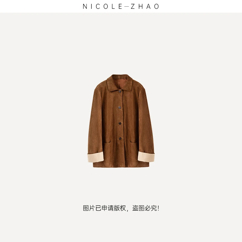4NWT183（预售）【贵姐NICOLE】.面料设计师高端设计马甲外套