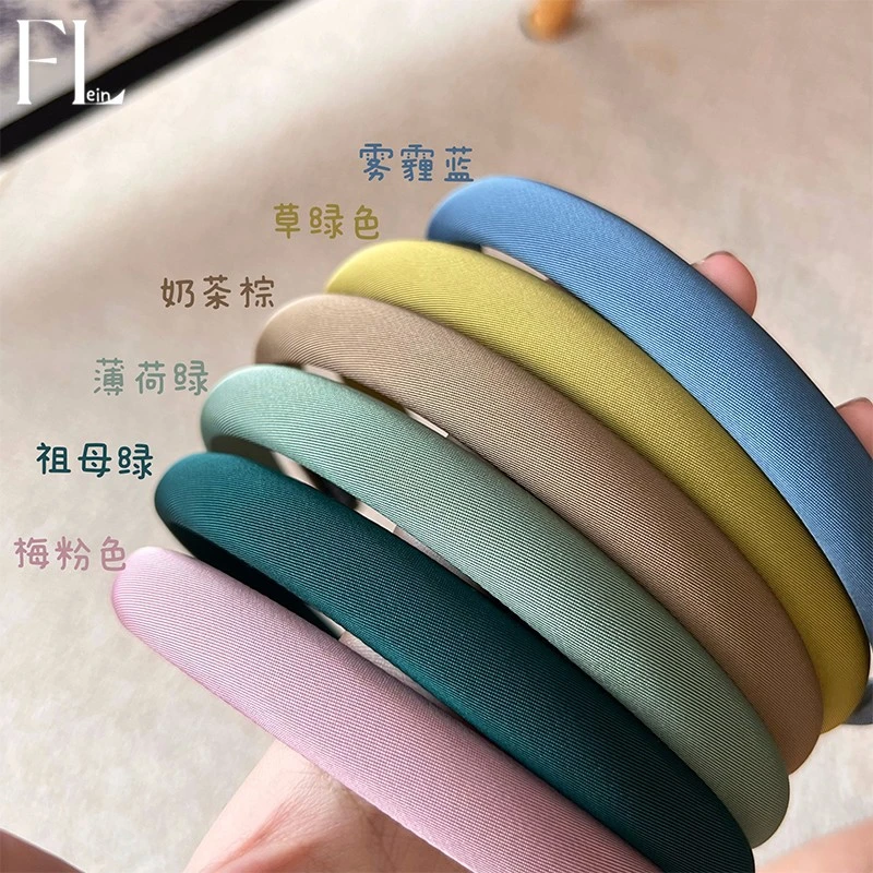 猫伽Mèche网红简约纯色时尚发带压发化妆洗脸专用头箍瑜伽发带