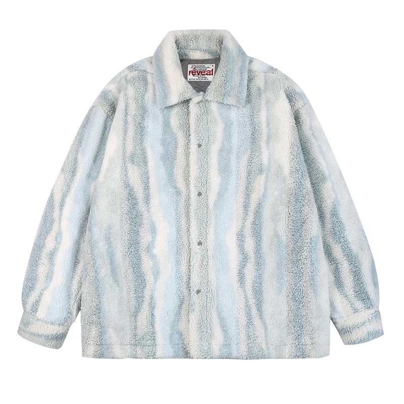 reveal sense22FW 秋冬多色按扣条纹男女棉服冬季