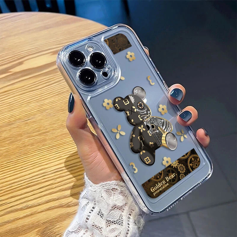 机械熊适用iPhone15/14promax手机壳13女12华为/oppo/小米/vivo