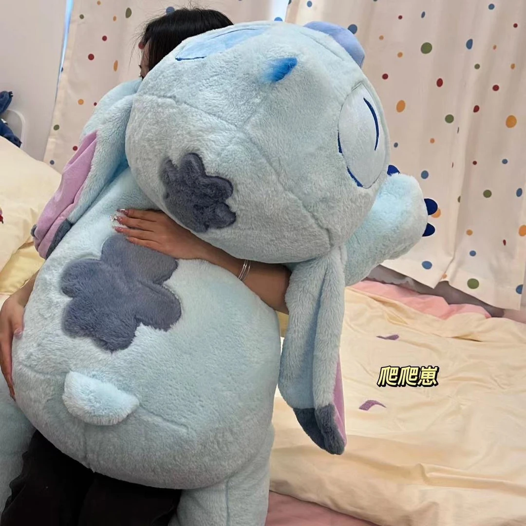 可爱趴趴瞌睡史迪仔抱枕玩偶抱枕史迪仔玩偶陪睡超软柔软生日礼物