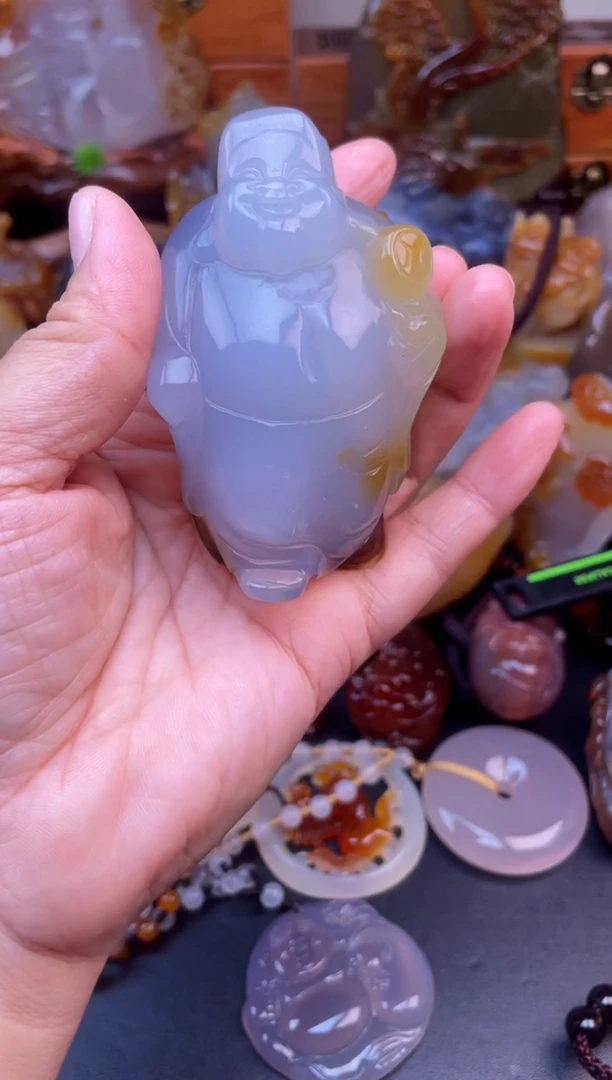 【闪购商品】玛瑙/玉髓颈饰未镶嵌AA