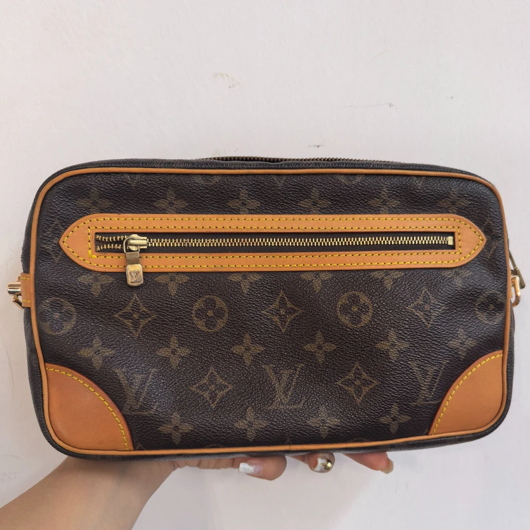 90新 LouisVuitton/路易威登 9新路易威登开口笑相机包