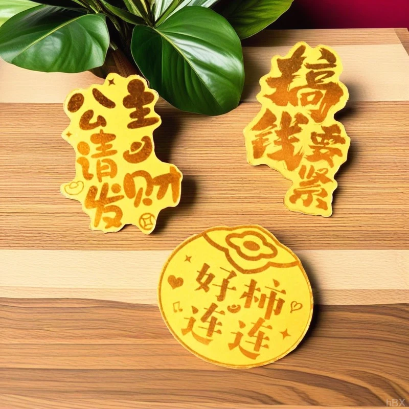 财神爷手机贴招财猫手机贴公主请发财节日礼物背面99情侣礼物