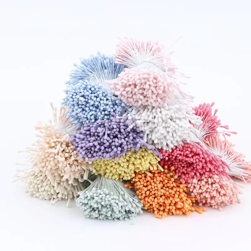 【四喜DIY买一送一】花芯哑光花芯DIY做手工小花芯细花芯每扎手工