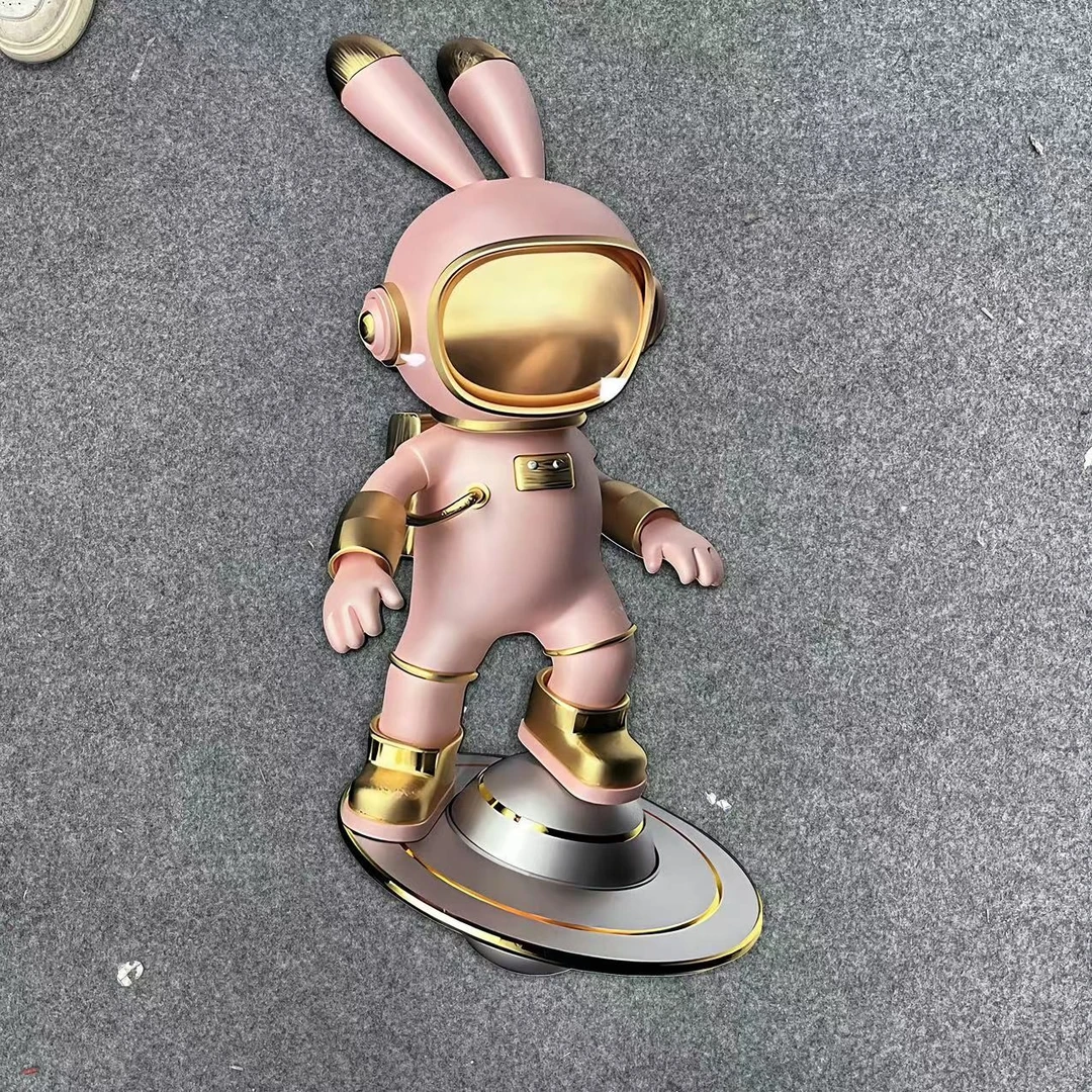 兔子装饰画异形挂画卧室卧室餐厅儿童房挂画居家装饰兔子3680