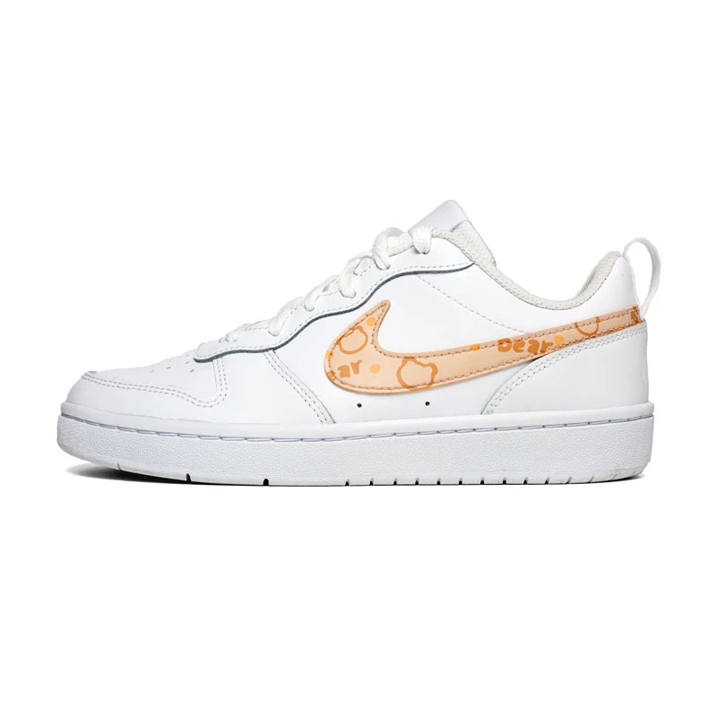 NIKE/耐克女鞋咖啡小熊配色复古低帮板鞋送对象老婆【定制球鞋】
